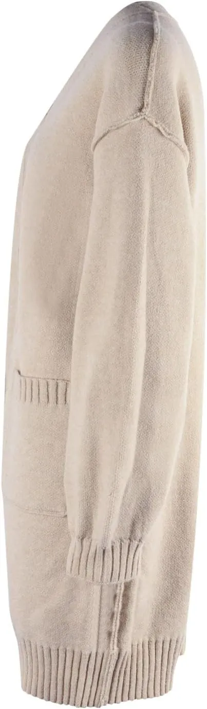 2023 Womens Draped Cardigan Sweater Trendy Kimono Long Sleeve Open Front Casual Knit Sweaters Lightweight Coat Soft Outwear