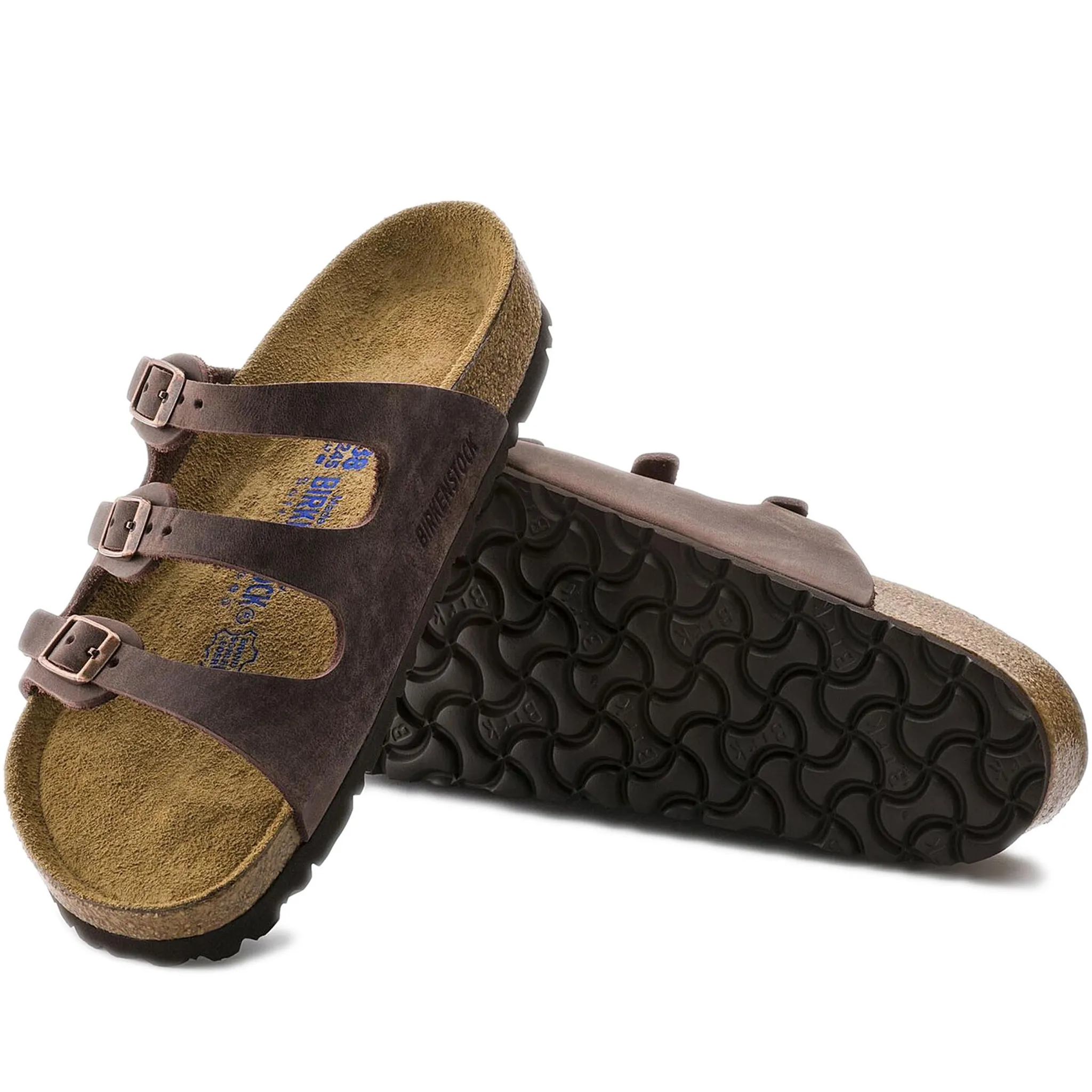 Birkenstock Florida Oiled Leather - Habana