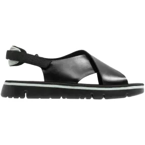 Camper Oruga Calfskin Leather & Textile Women's Open-Toe Sandals