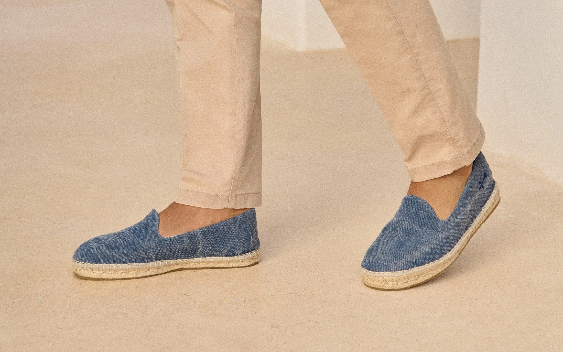 Canvas Espadrilles - W25C0 - La Havana Blue Baja