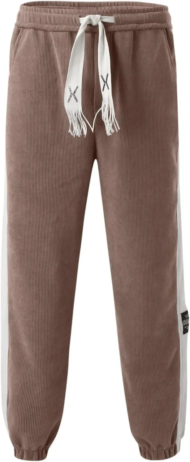 Cargo Sweatpants for Men Trousers Cargo Pants for Men Relaxed Fit Casual Slim Beach Work Streetwear Khaki Baggy Pants