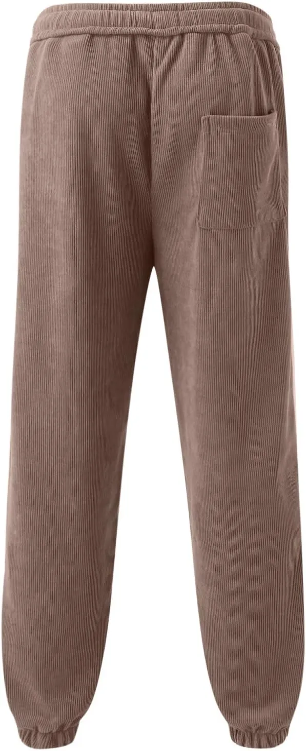 Cargo Sweatpants for Men Trousers Cargo Pants for Men Relaxed Fit Casual Slim Beach Work Streetwear Khaki Baggy Pants