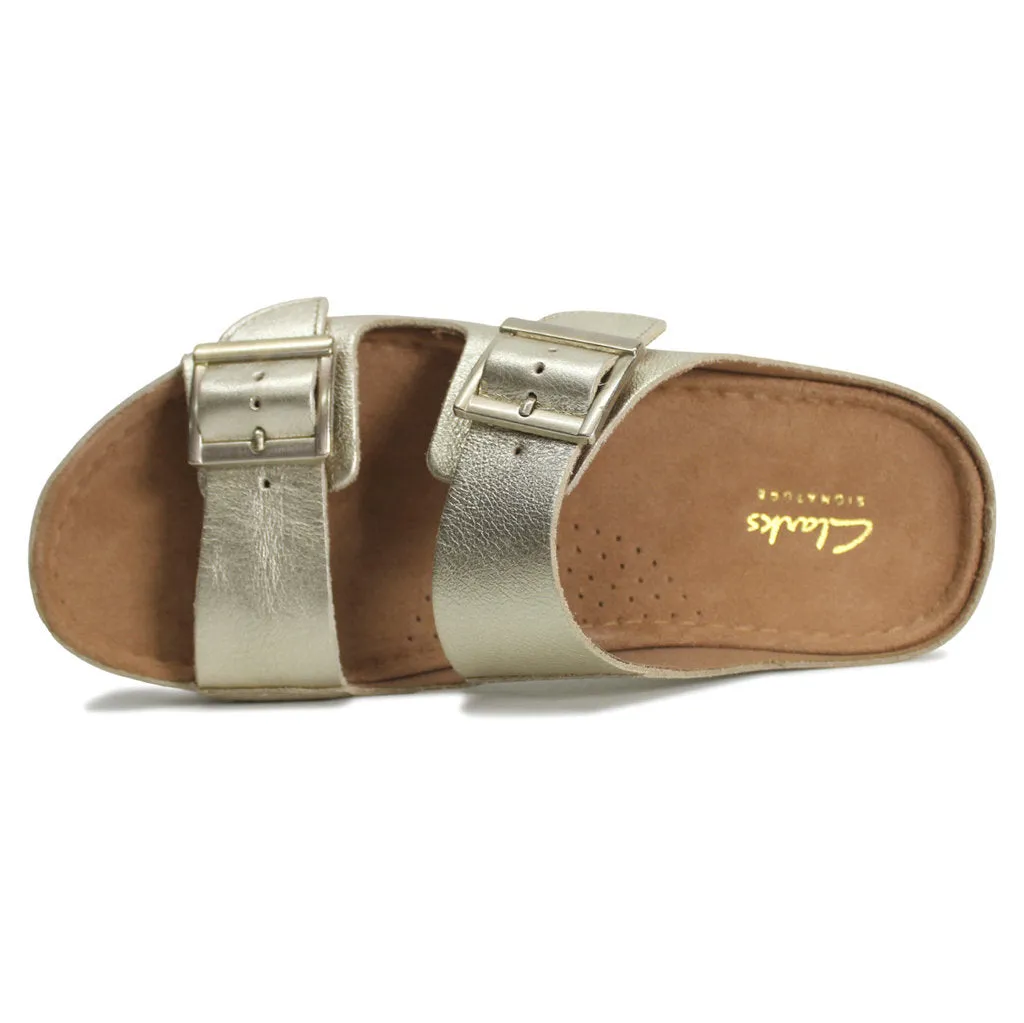 Clarks Brookleigh Sun Leather Women's Open Back Sandals