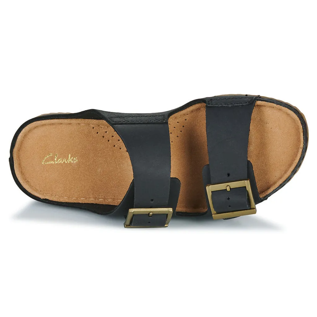 Clarks Brookleigh Sun Leather Women's Open Back Sandals