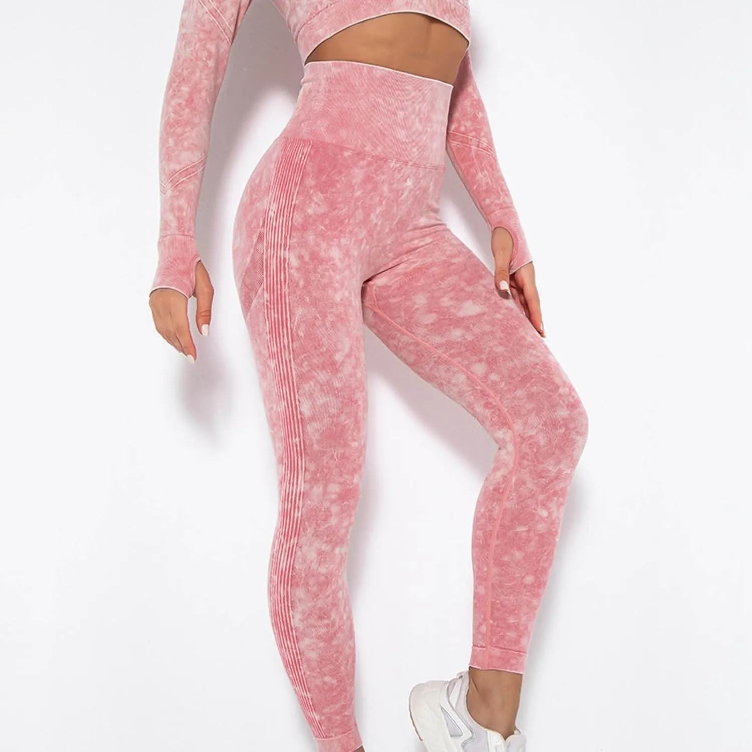 Dademeo Fashion Women Stretch Yoga Legging Comfortable Casual Patchwork HIgh Waist Slim Fit Tights Comfy Workout Leggings