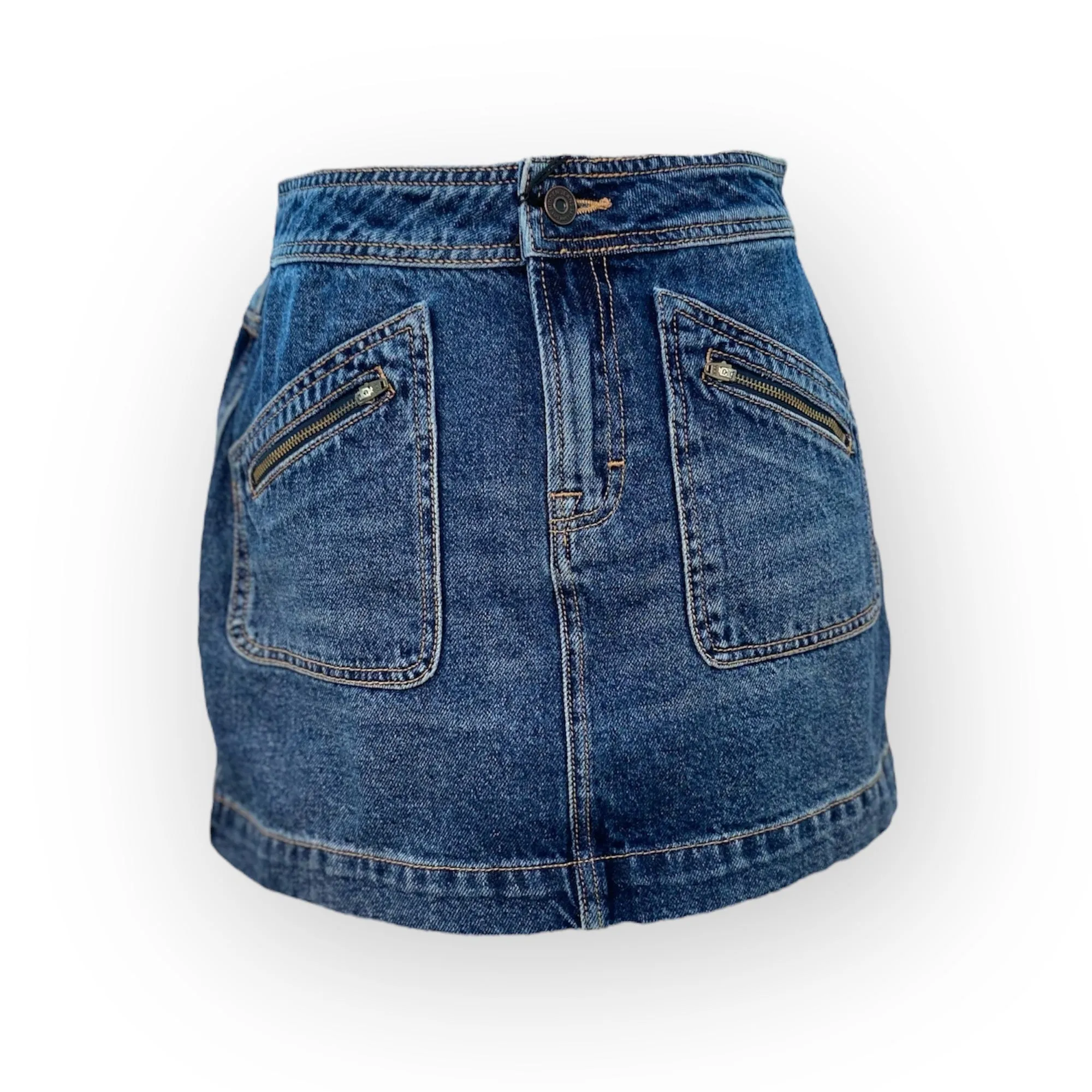 HIDDEN PEYTON MID-RISE SKIRT