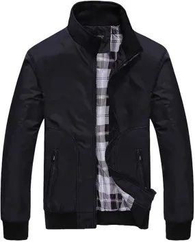 LCMTWX Coats for Men Cottonpadded Jacket Stand Collar Knitted Splice Sweater Coat Casual Men's Thicken Warm Winter Coat