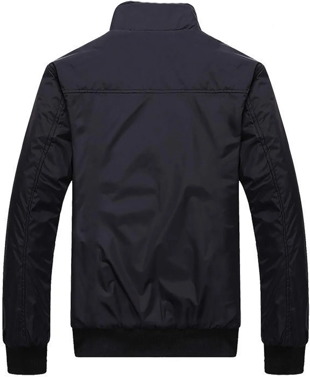 LCMTWX Coats for Men Cottonpadded Jacket Stand Collar Knitted Splice Sweater Coat Casual Men's Thicken Warm Winter Coat