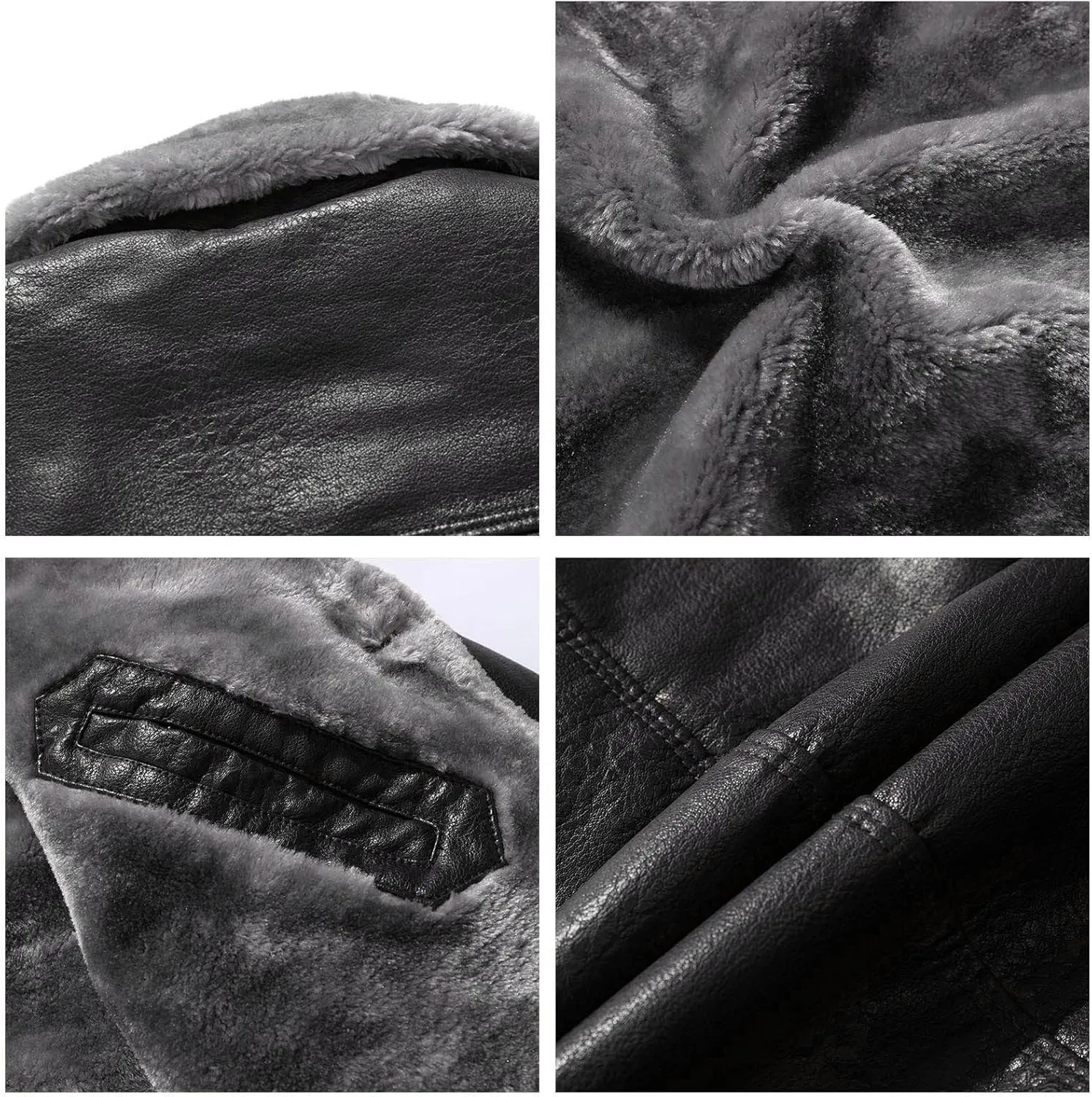LCMTWX Coats for Men Cottonpadded Jacket Stand Collar Knitted Splice Sweater Coat Casual Men's Thicken Warm Winter Coat