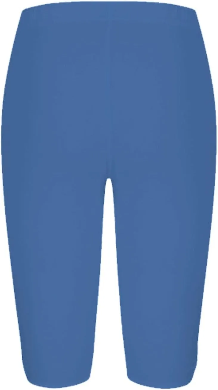 Leggings with Pockets for Women Waisted Hollow Yoga Quarter Pants Lightweight and Comfortable Quarter Pants Solid