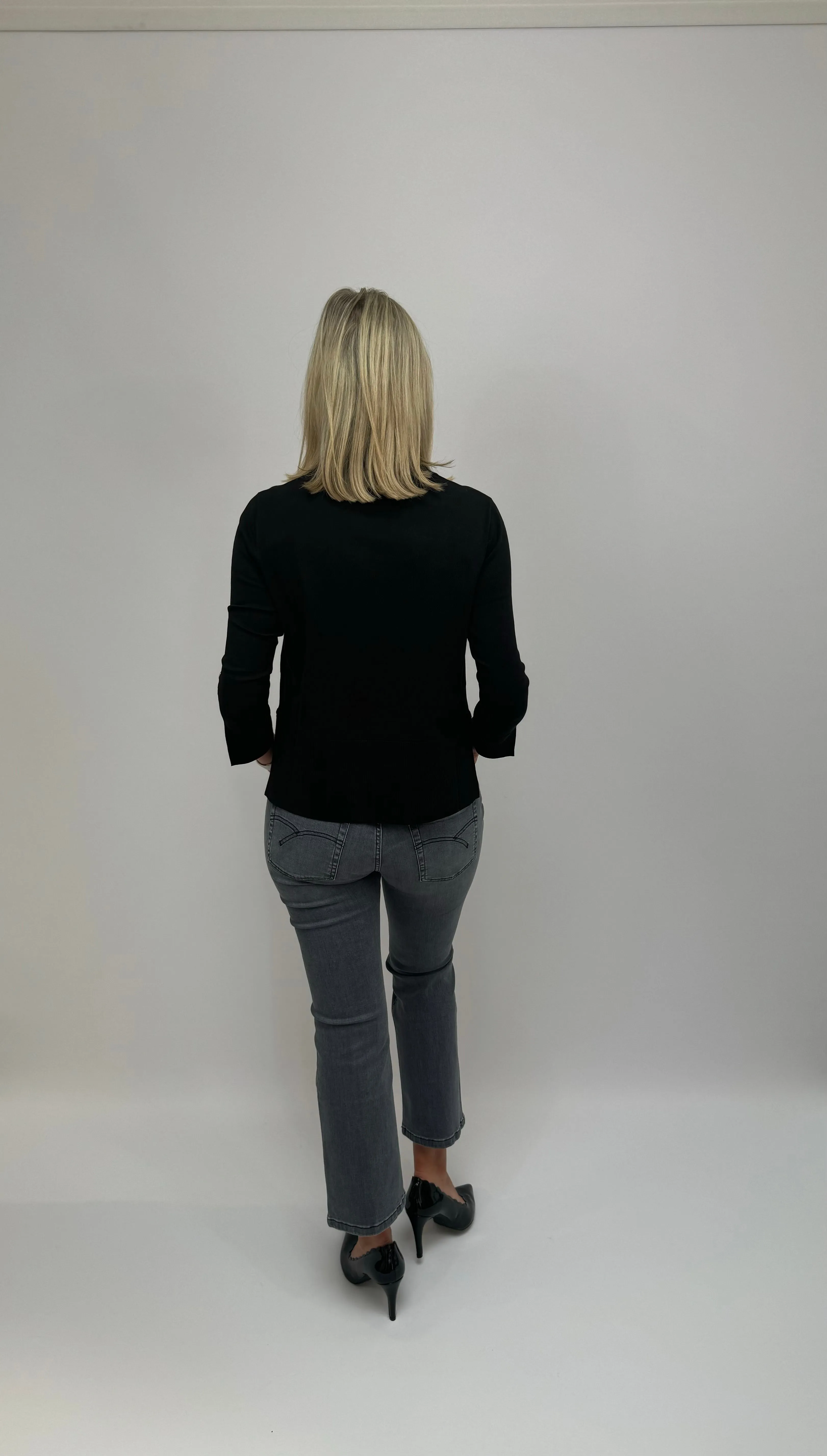 MARELLA Grey Cropped Jeans