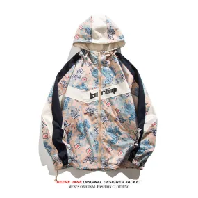 Men Jacket Spring Coat Men's Loose Casual Trench Coat Jacket