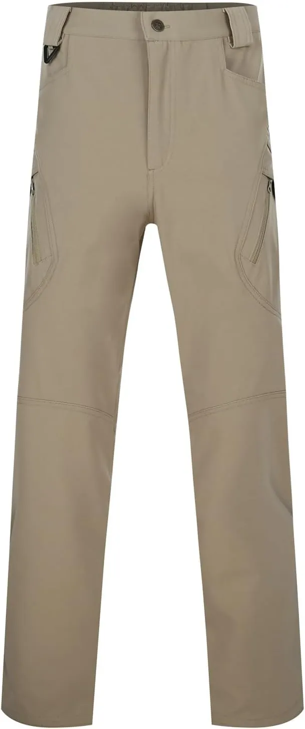 Mens Causal Cargo Pants Felaxed Fit Trousers Fashion Hiking Joggers Outdoor Wearing Overalls with Multi Pockets