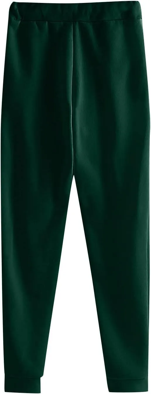 Mens Sweatpants Joggers Cinch Bottom Baggy Sweat Pants Drawstring Stretchy Workout Comfy Lounge Pants with Pockets