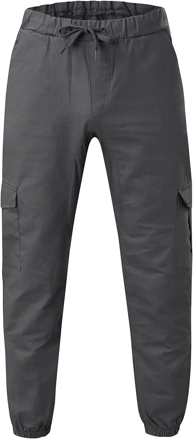 Mens Workout Cargo Sweatpants Casual Military Pants Tactical Wild Army Combat Rip-Stop Camo Cargo Work Pants Trousers