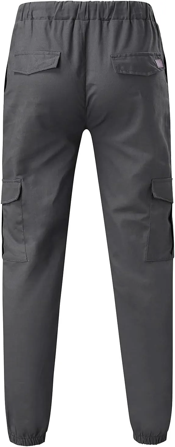 Mens Workout Cargo Sweatpants Casual Military Pants Tactical Wild Army Combat Rip-Stop Camo Cargo Work Pants Trousers