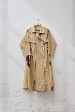 Oatmeal Trench dress