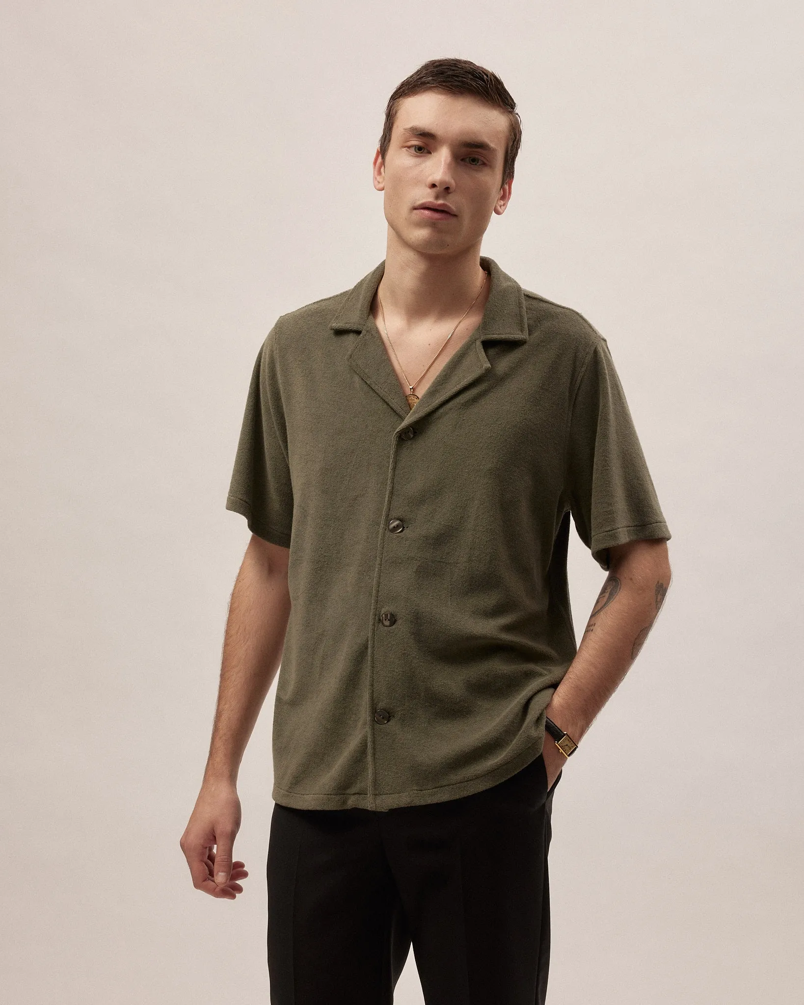 Paolo - Black - Wool & Mohair
