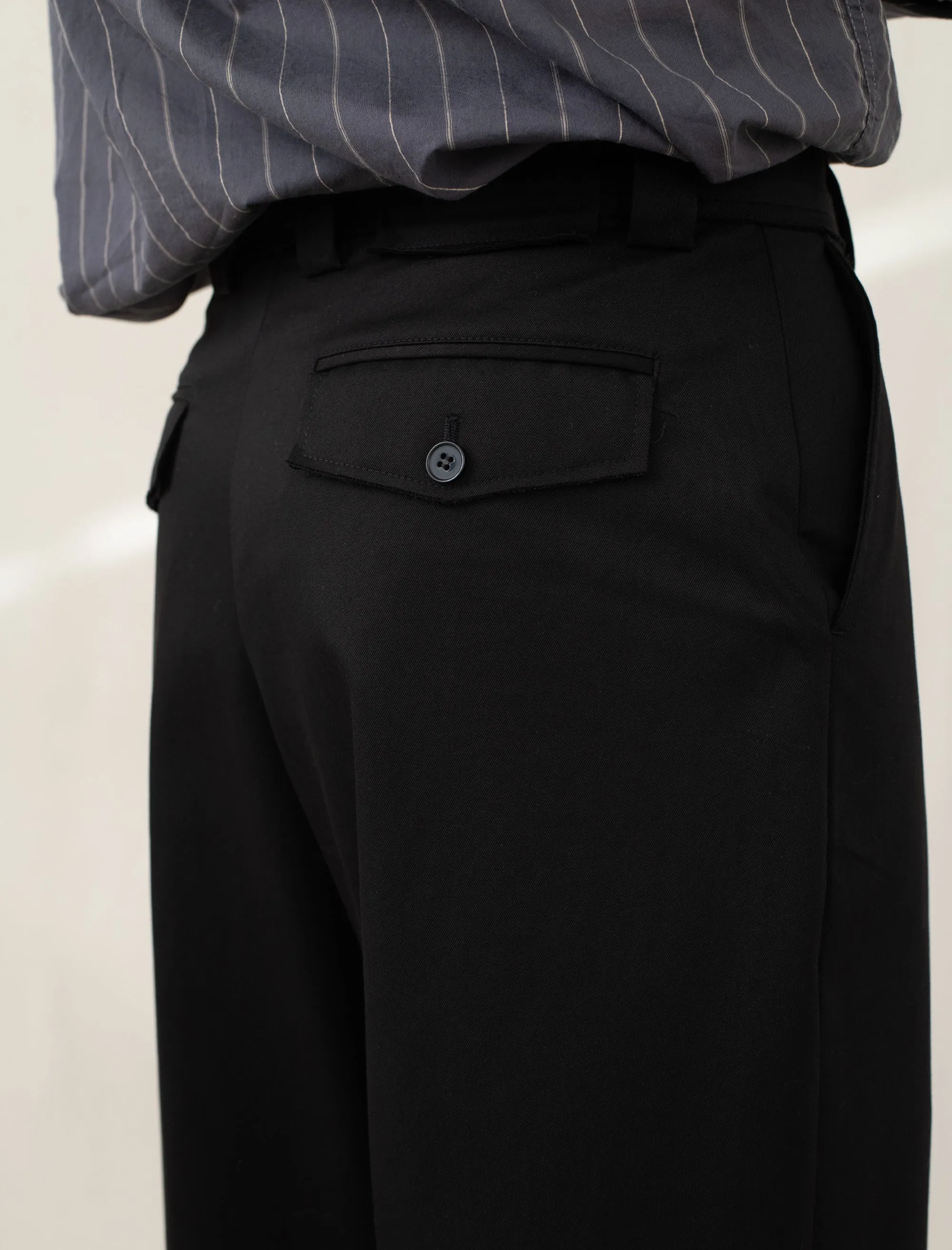Patch Trousers (Black)