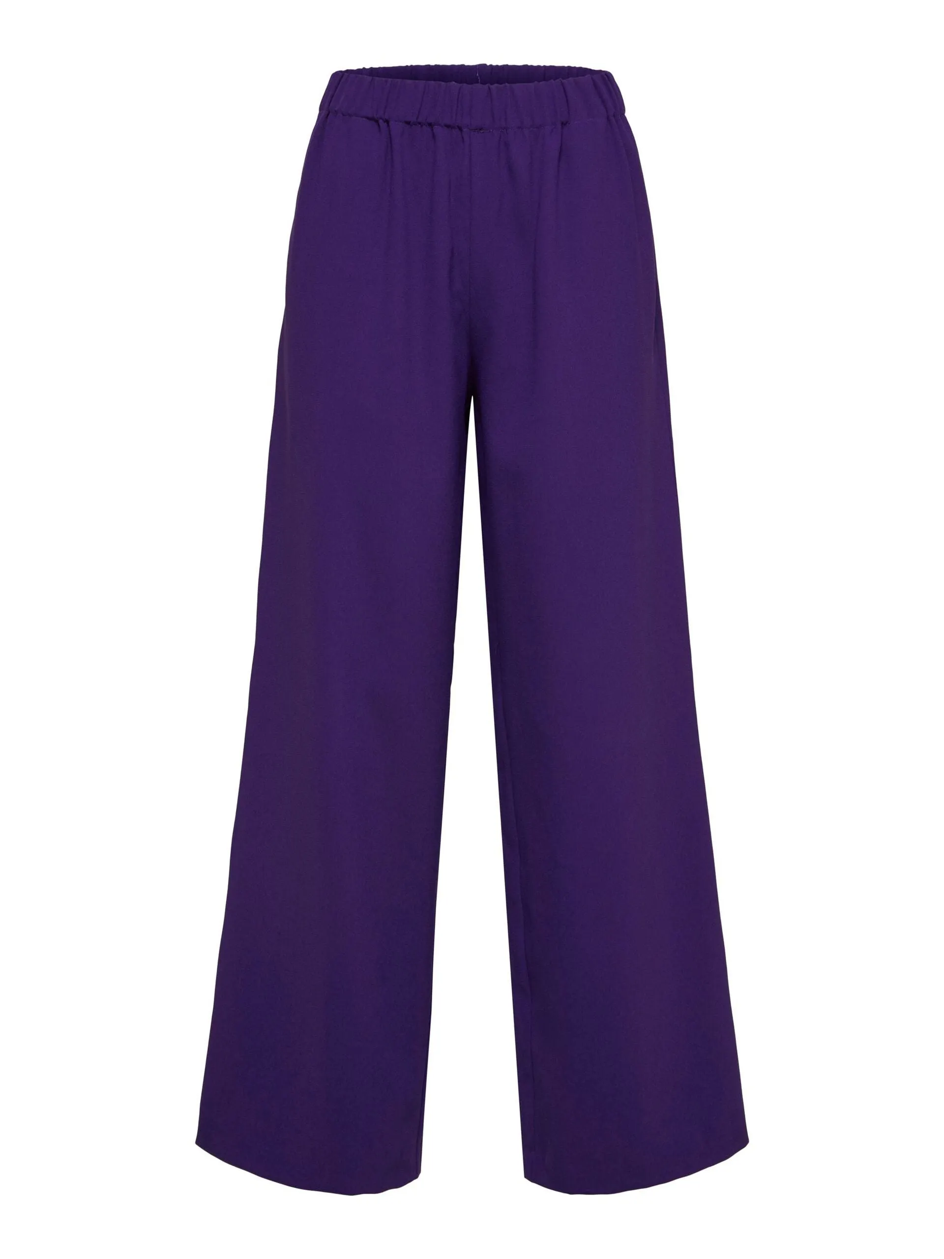 Relaxed Trousers in Acai