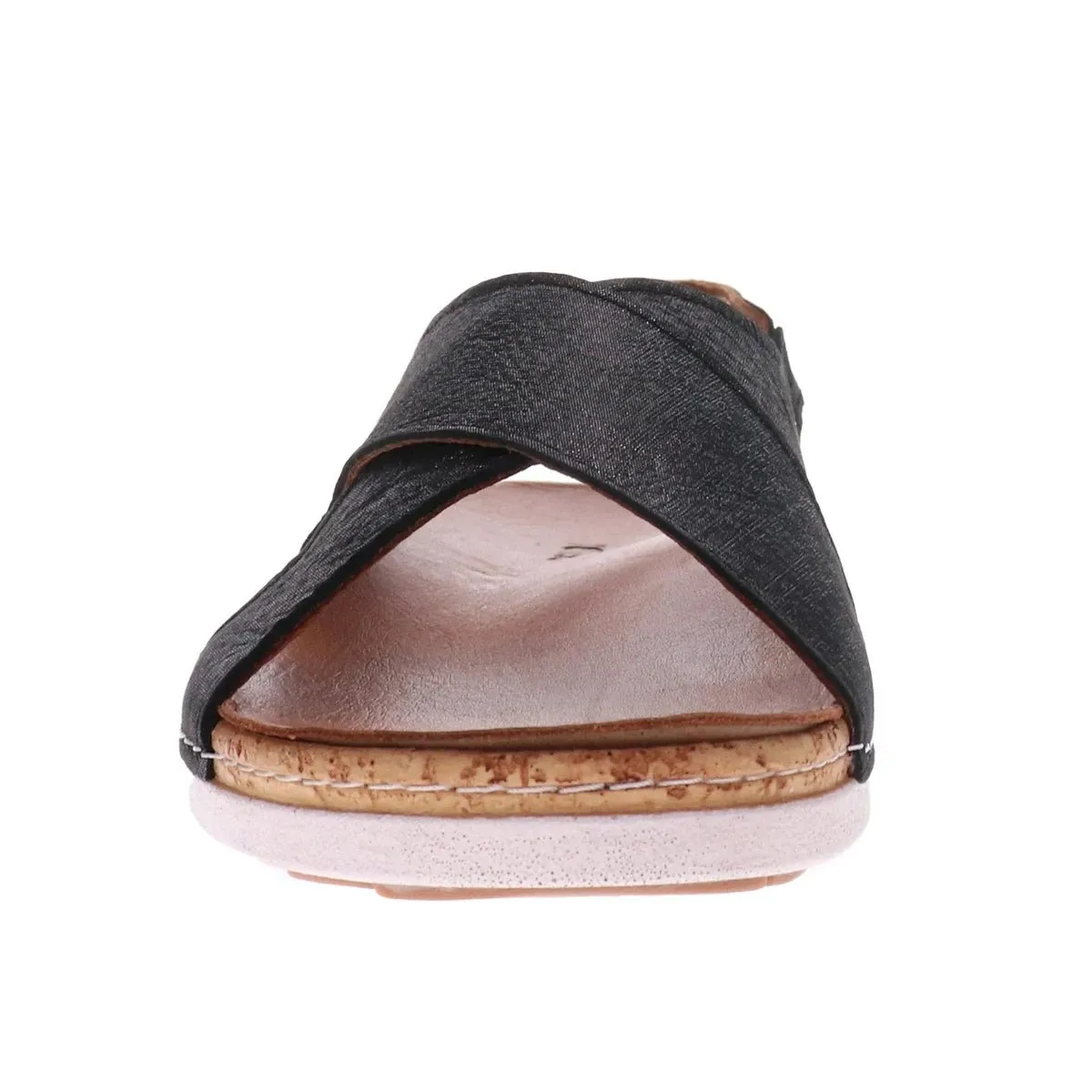 Revere Cottesloe Women's Back Strap Sandals In Black