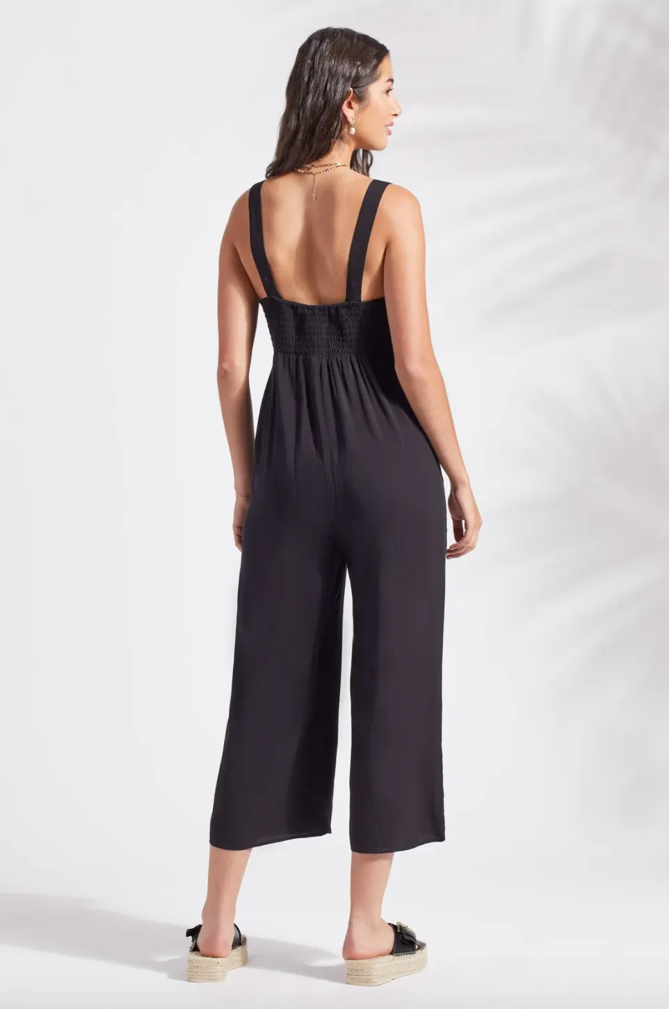TRBL Button Front Jumpsuit