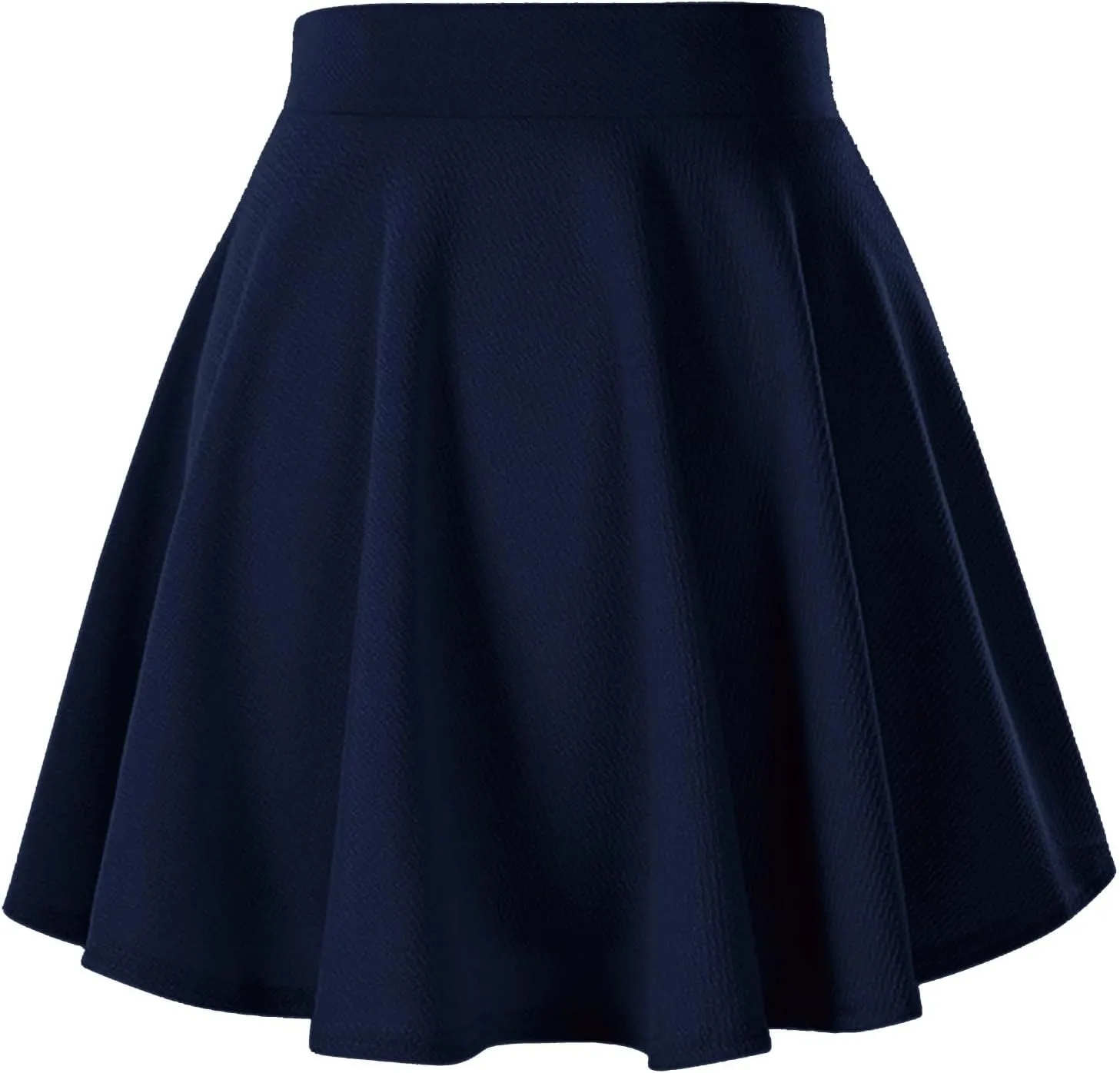 Women's Basic Versatile Stretchy Flared Casual Skirt Casual Dresses for Woman
