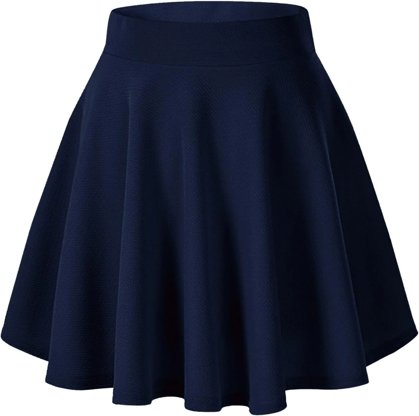 Women's Basic Versatile Stretchy Flared Casual Skirt Casual Dresses for Woman