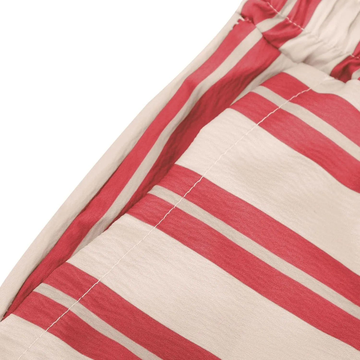 Women's Casual Pants High Waisted Striped Straight Wide Leg Ladies Baggy Relaxed Fit Y2k Trousers Pockets Plus Size