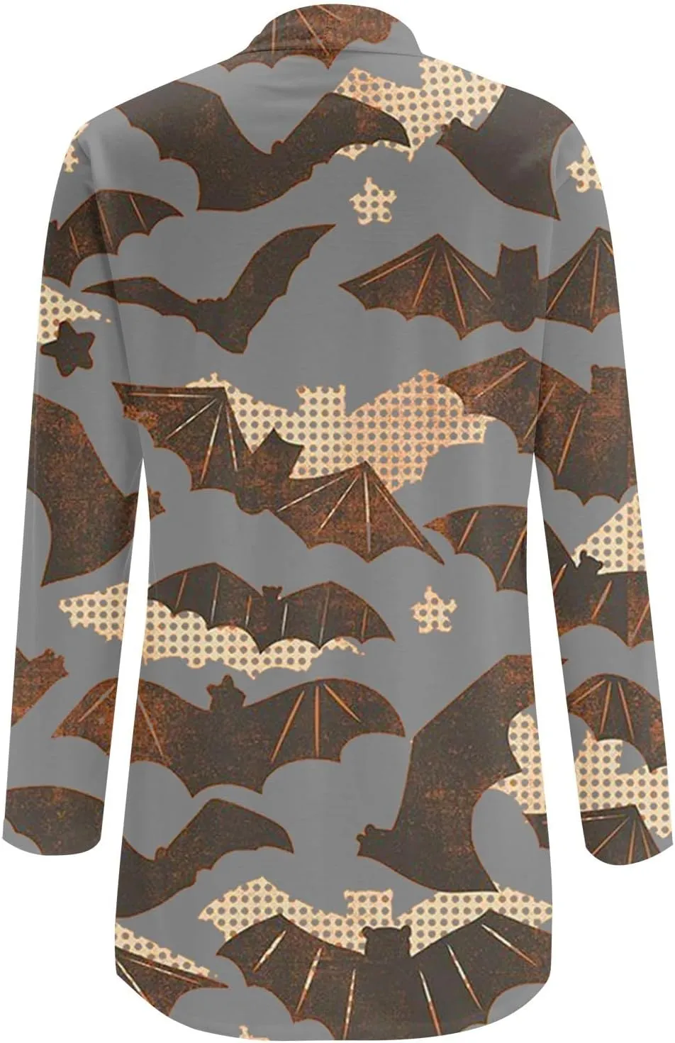 Womens Skull Print Sweater Cardigan Lightweight Soft Knit Cardigan Sweater Chunky Cardigan Batwing Long Sleeve Coat
