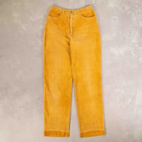 WOMEN'S VINTAGE RELAXED JUMBO CORD TROUSERS - W28 X L32