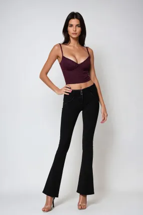 (WRUP47RF412-J7N Subtle Flared WR.UP®  Jeans